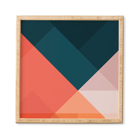 The Old Art Studio Geometric 1708 Framed Wall Art