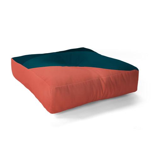 The Old Art Studio Geometric 1708 Floor Pillow Square