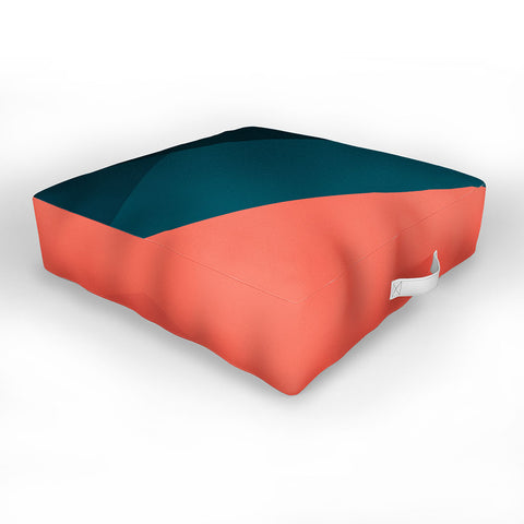 The Old Art Studio Geometric 1708 Outdoor Floor Cushion