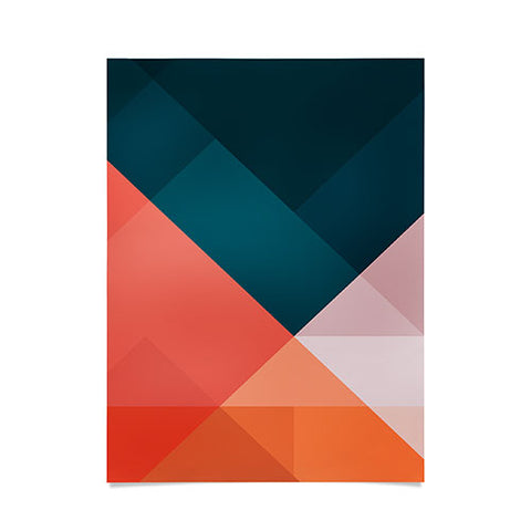 The Old Art Studio Geometric 1708 Poster