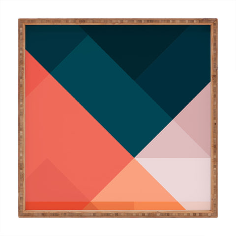 The Old Art Studio Geometric 1708 Square Tray