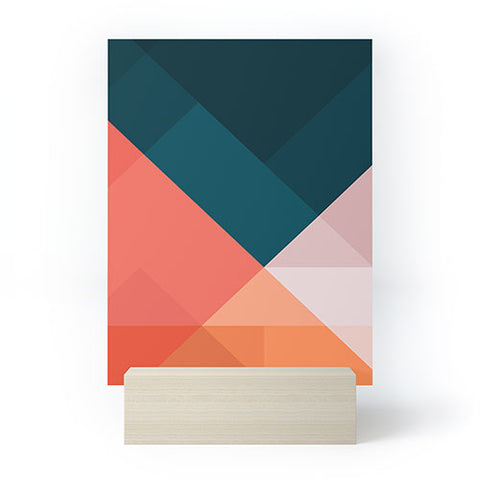 The Old Art Studio Geometric 1708 Mini Art Print