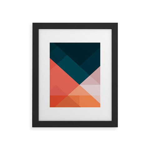 The Old Art Studio Geometric 1708 Framed Art Print