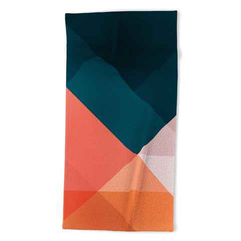 The Old Art Studio Geometric 1708 Beach Towel