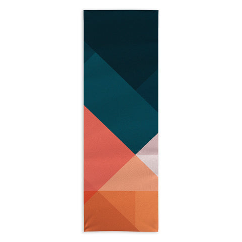 The Old Art Studio Geometric 1708 Yoga Towel