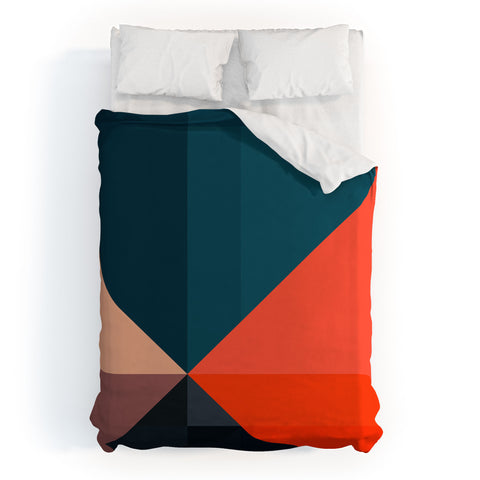 The Old Art Studio Geometric 1713 Duvet Cover