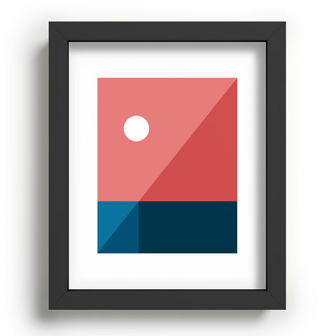 The Old Art Studio Geometric Landscape 09 Recessed Framing Rectangle