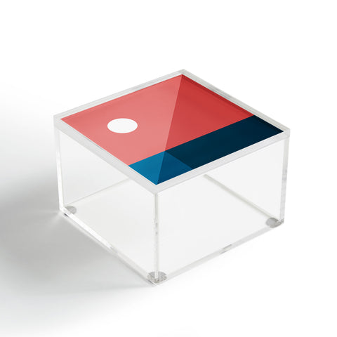 The Old Art Studio Geometric Landscape 09 Acrylic Box