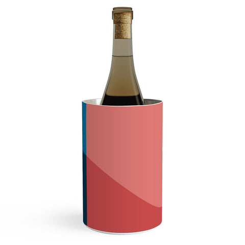 The Old Art Studio Geometric Landscape 09 Wine Chiller