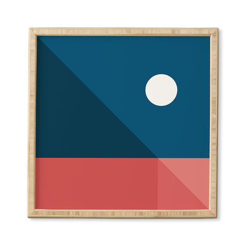 The Old Art Studio Geometric Landscape 10 Framed Wall Art