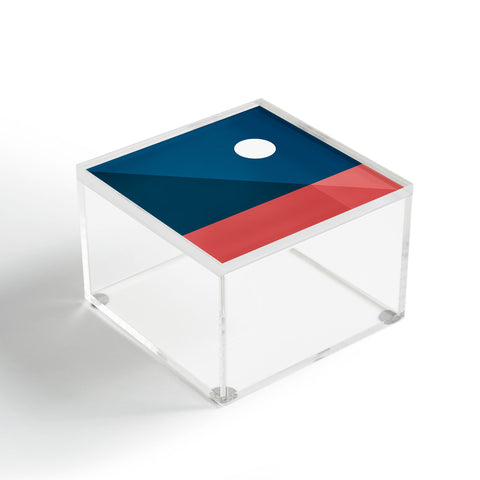 The Old Art Studio Geometric Landscape 10 Acrylic Box