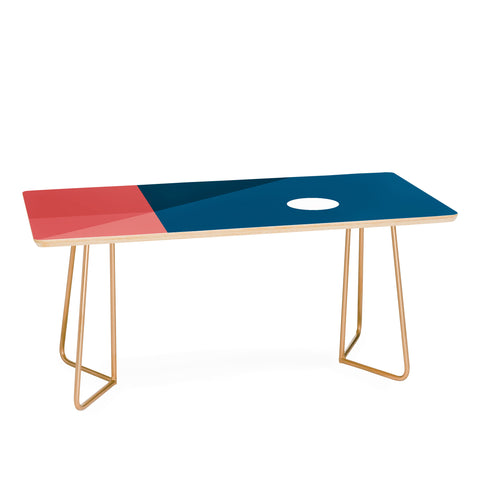 The Old Art Studio Geometric Landscape 10 Coffee Table