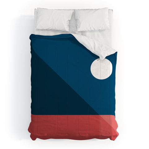 The Old Art Studio Geometric Landscape 10 Comforter