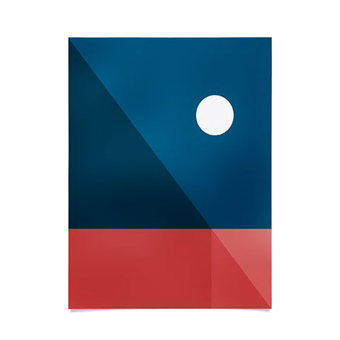 The Old Art Studio Geometric Landscape 10 Poster