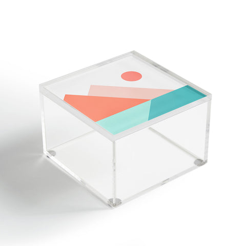 The Old Art Studio Geometric Landscape 13 Acrylic Box