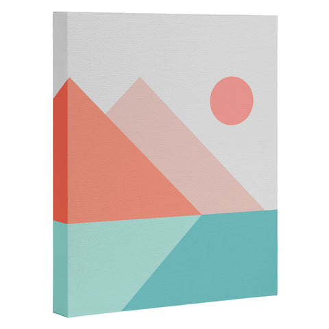 The Old Art Studio Geometric Landscape 13 Art Canvas