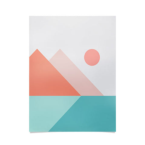 The Old Art Studio Geometric Landscape 13 Poster