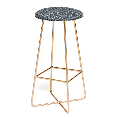 The Old Art Studio Geometric Tile Bar Stool
