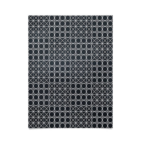 The Old Art Studio Geometric Tile Poster