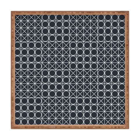 The Old Art Studio Geometric Tile Square Tray