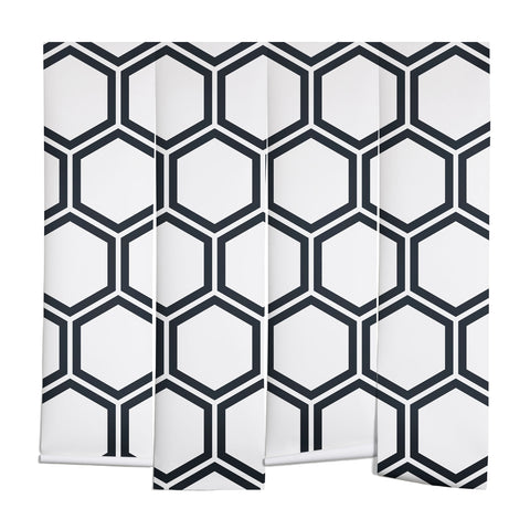 The Old Art Studio Hexagon White Wall Mural