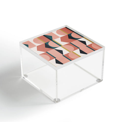 The Old Art Studio Maximalist Geometric 01 Acrylic Box
