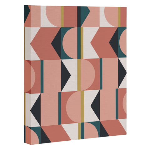 The Old Art Studio Maximalist Geometric 01 Art Canvas