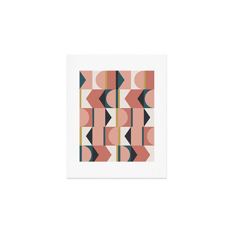 The Old Art Studio Maximalist Geometric 01 Art Print