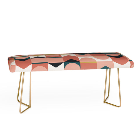 The Old Art Studio Maximalist Geometric 01 Bench