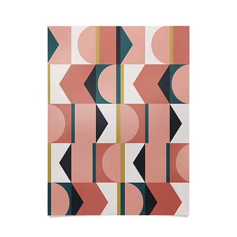 The Old Art Studio Maximalist Geometric 01 Poster