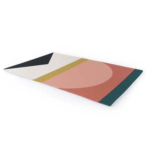 The Old Art Studio Maximalist Geometric 03 Area Rug