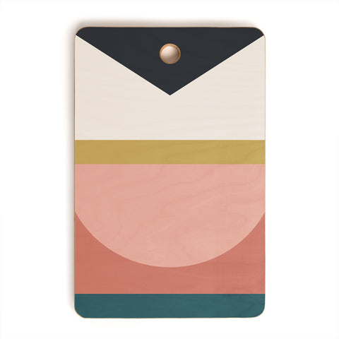 The Old Art Studio Maximalist Geometric 03 Cutting Board Rectangle