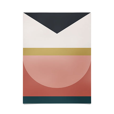 The Old Art Studio Maximalist Geometric 03 Poster