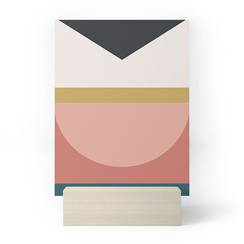 The Old Art Studio Maximalist Geometric 03 Mini Art Print