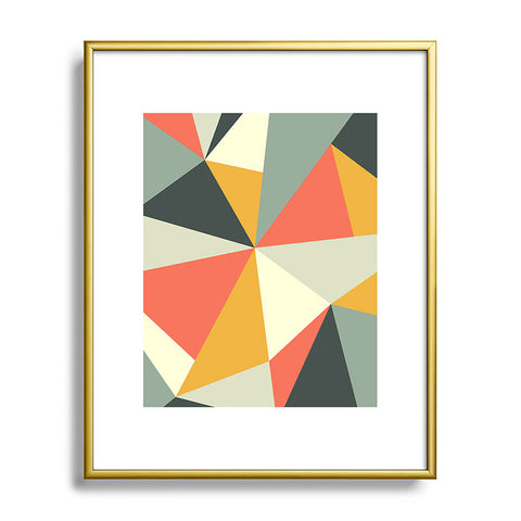 The Old Art Studio Mid Century 01 Metal Framed Art Print