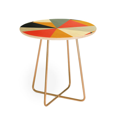 The Old Art Studio Mid Century 01 Round Side Table