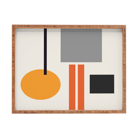 The Old Art Studio Mid Century 05 Rectangular Tray