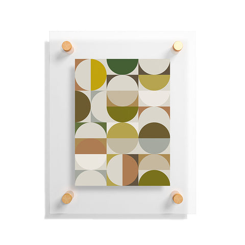 The Old Art Studio Mid Century 09A Floating Acrylic Print