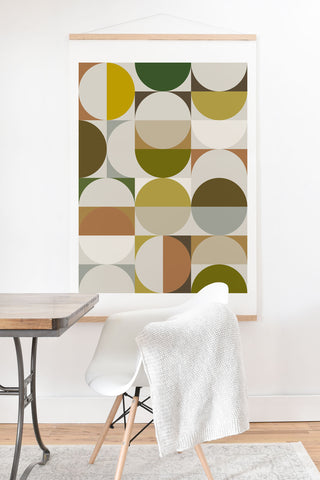 The Old Art Studio Mid Century 09A Art Print And Hanger