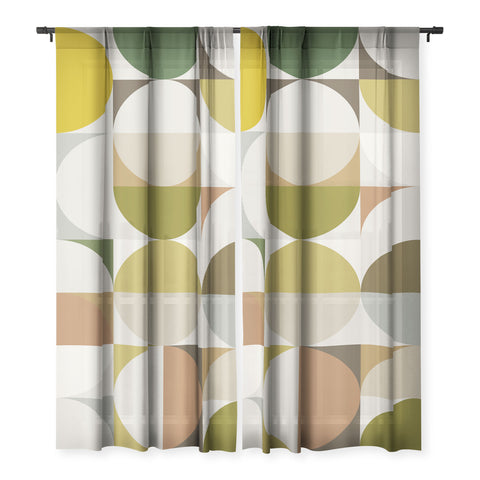 The Old Art Studio Mid Century 09A Sheer Non Repeat