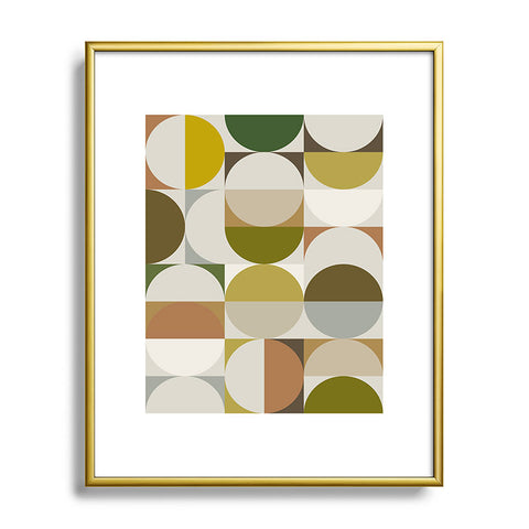 The Old Art Studio Mid Century 09A Metal Framed Art Print