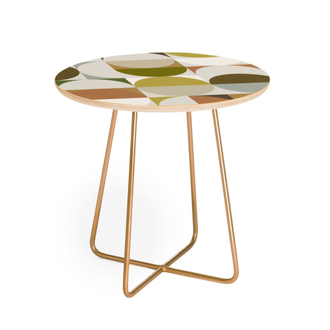 The Old Art Studio Mid Century 09A Round Side Table