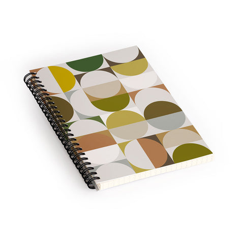 The Old Art Studio Mid Century 09A Spiral Notebook