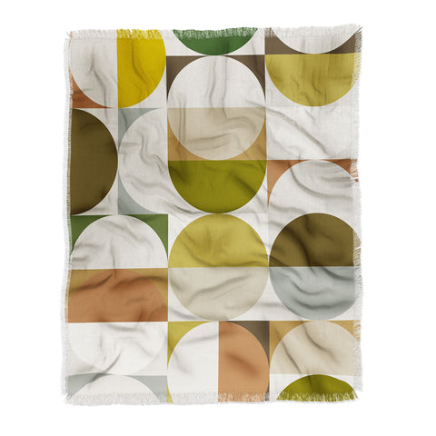 The Old Art Studio Mid Century 09A Throw Blanket