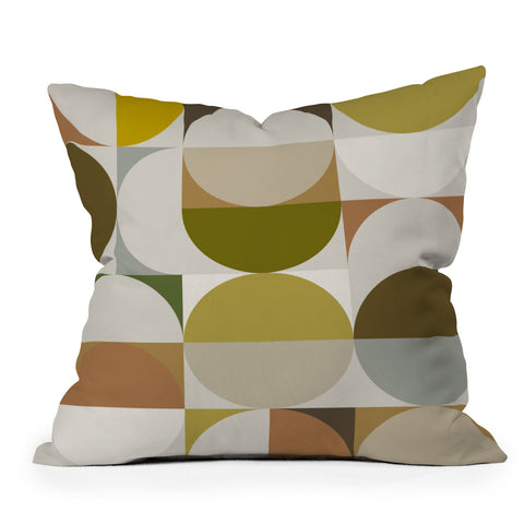 The Old Art Studio Mid Century 09A Throw Pillow