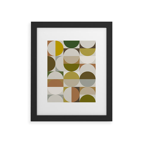 The Old Art Studio Mid Century 09A Framed Art Print