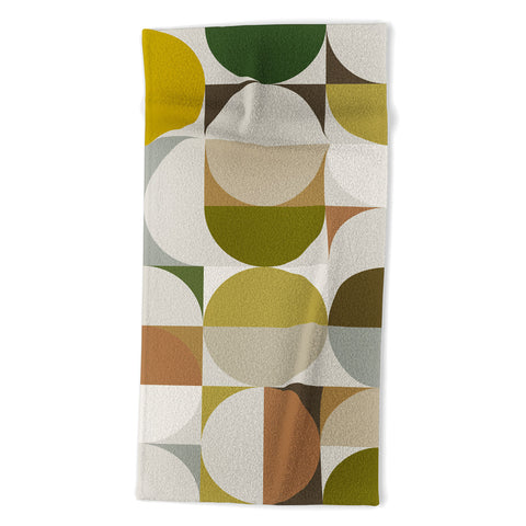 The Old Art Studio Mid Century 09A Beach Towel
