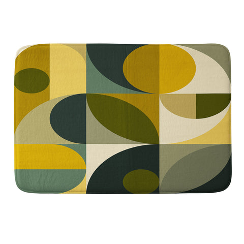 The Old Art Studio Mid Century 30A Memory Foam Bath Mat