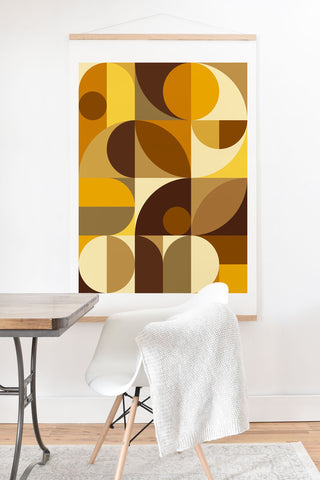 The Old Art Studio Mid Century 30B Art Print And Hanger