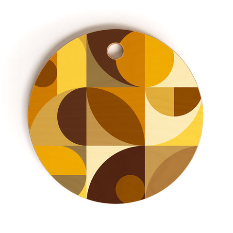 The Old Art Studio Mid Century 30B Cutting Board Round